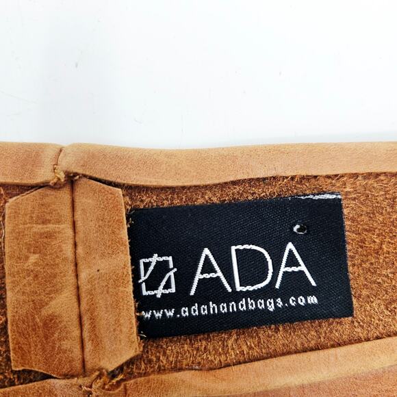 ADA Midi Leather Wrap Belt Tan Brown One Size Boho Chic Bohemian Earthy Lange - Picture 9 of 14